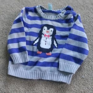 Old Navy Penguin Sweater size 12-18 mo.